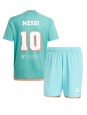 Inter Miami Lionel Messi #10 Kolmaspaita Lasten 2024-25 Lyhythihainen (+ shortsit)